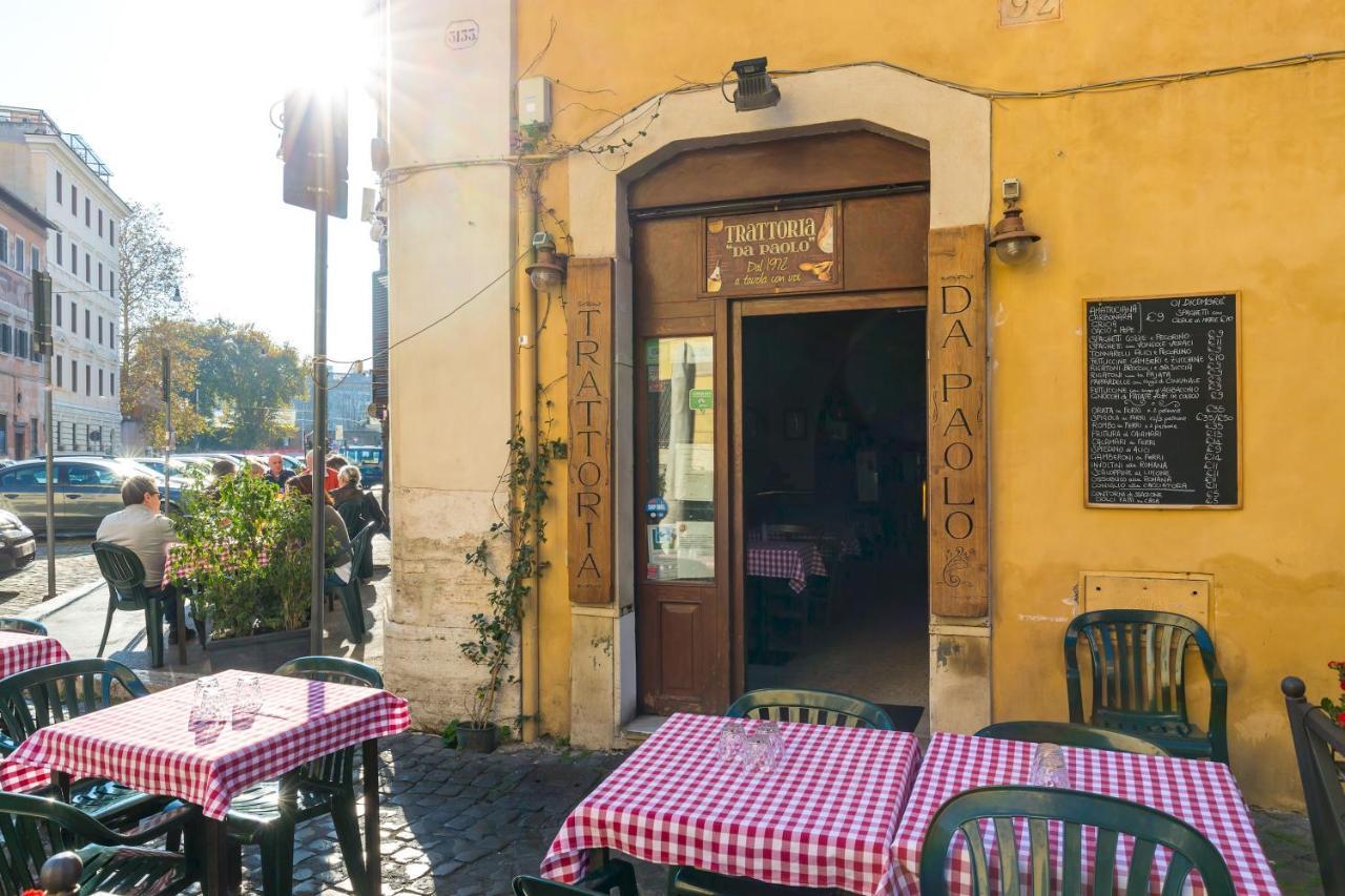 Assisi Style Flat Trastevere Rome Luaran gambar