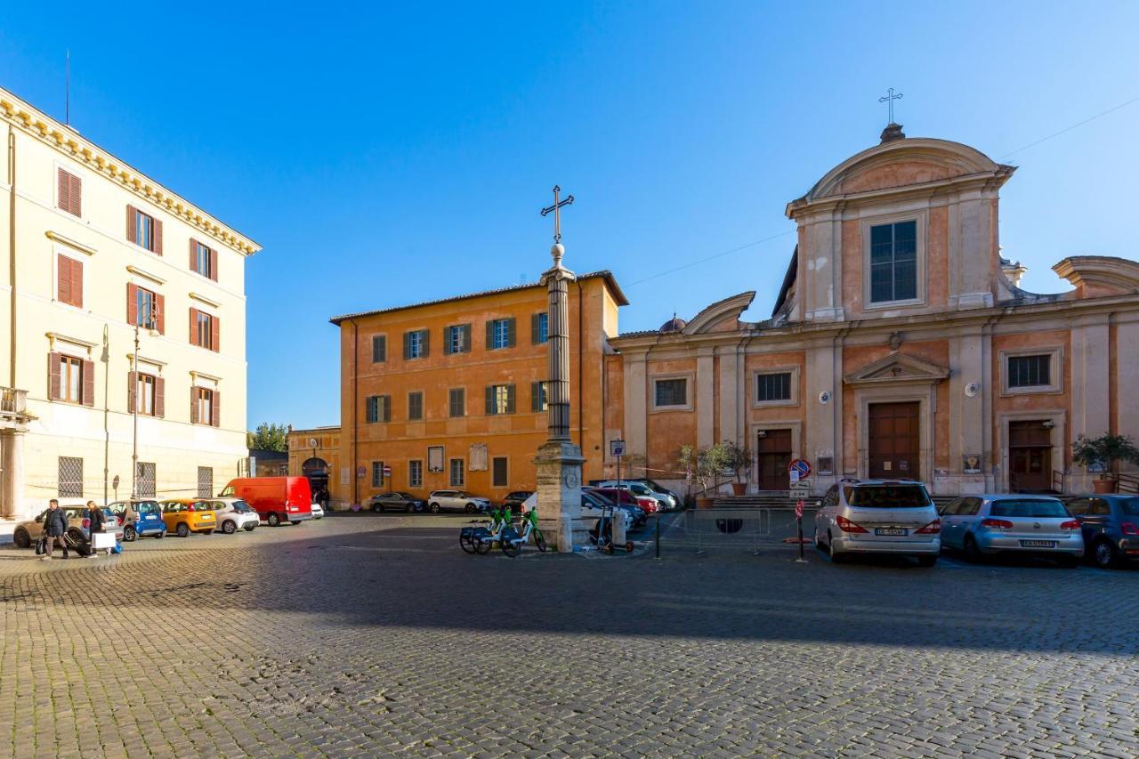 Assisi Style Flat Trastevere Rome Luaran gambar